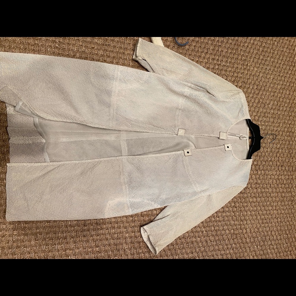 Beautiful leather summer jacket
